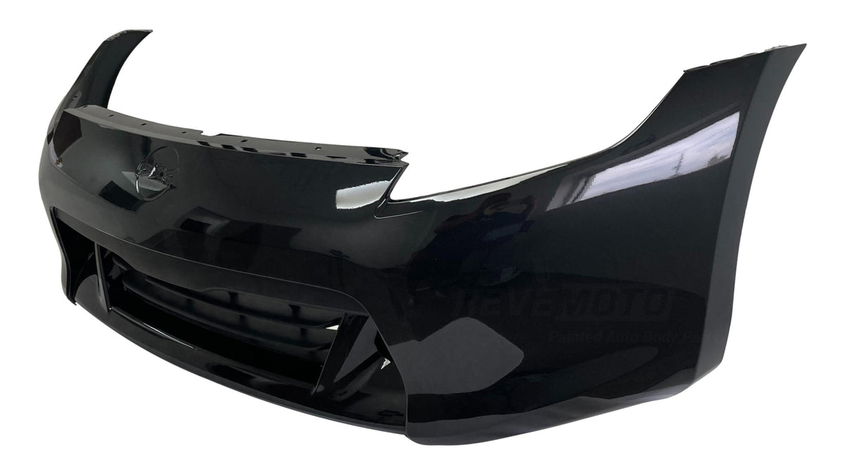25680 - 2009-2012 Nissan 370Z Front Bumper Painted Black Metallic, Black Pearl Metallic (G41) FBM221EA0H NI1000266