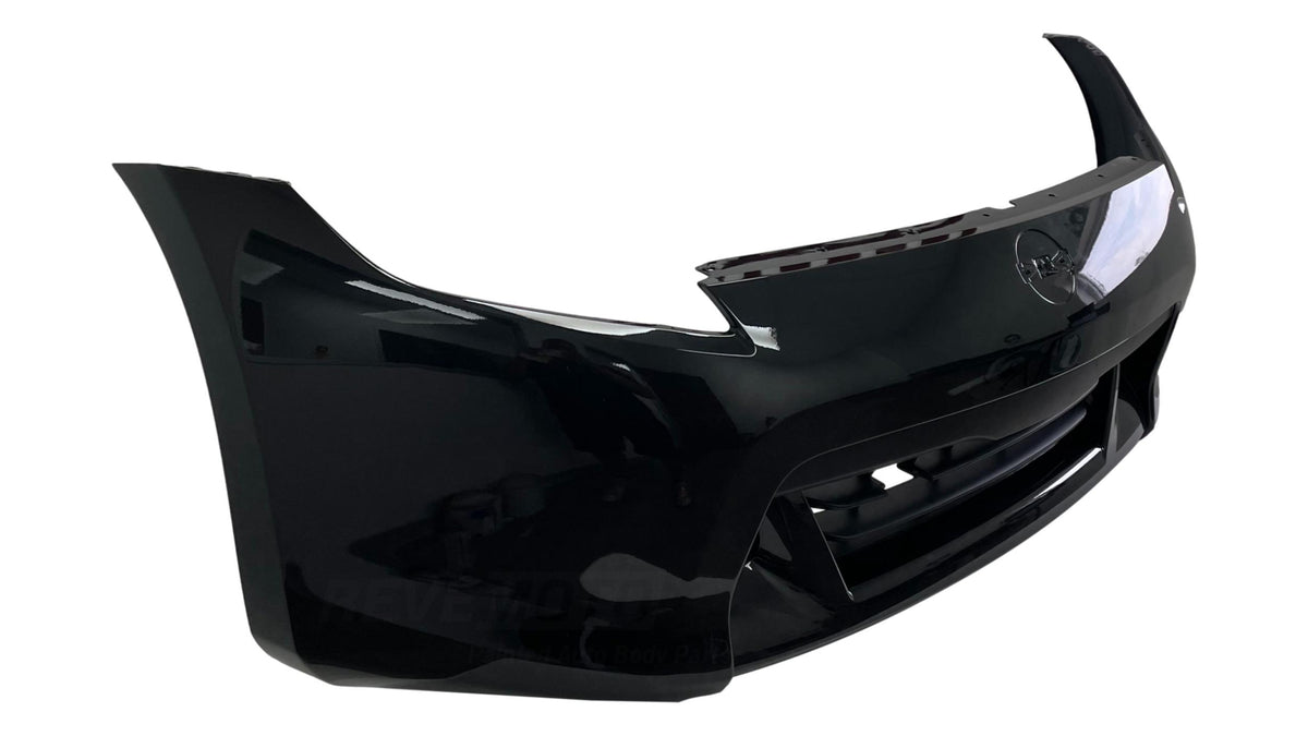 25680 - 2009-2012 Nissan 370Z Front Bumper Painted Black Metallic, Black Pearl Metallic (G41) FBM221EA0H NI1000266