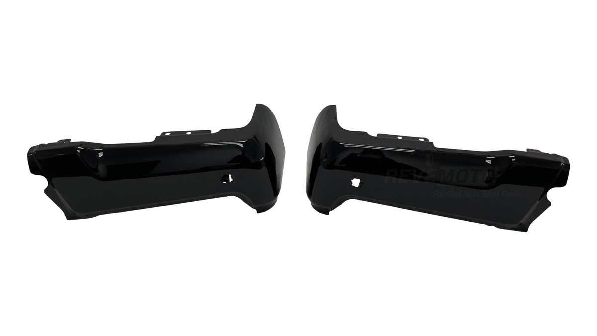 25696 - Painted Rear Bumper Extension for 2017-2022 Ford F250 Agate Black (UM) HC3Z17906LPTM