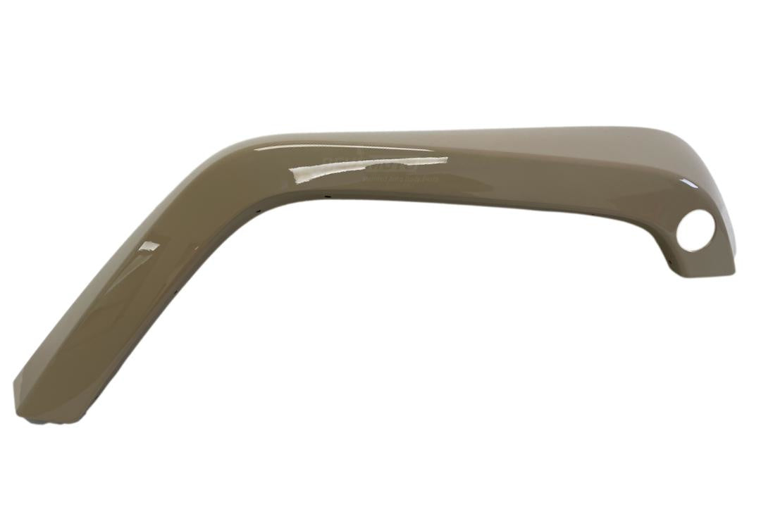 Painted Front Fender Flare for 2007-2018 Jeep Wrangler ( Aftermarket | Passenger-Side) Hydro Blue Metallic (PBJ) 5KC86TZZAJ