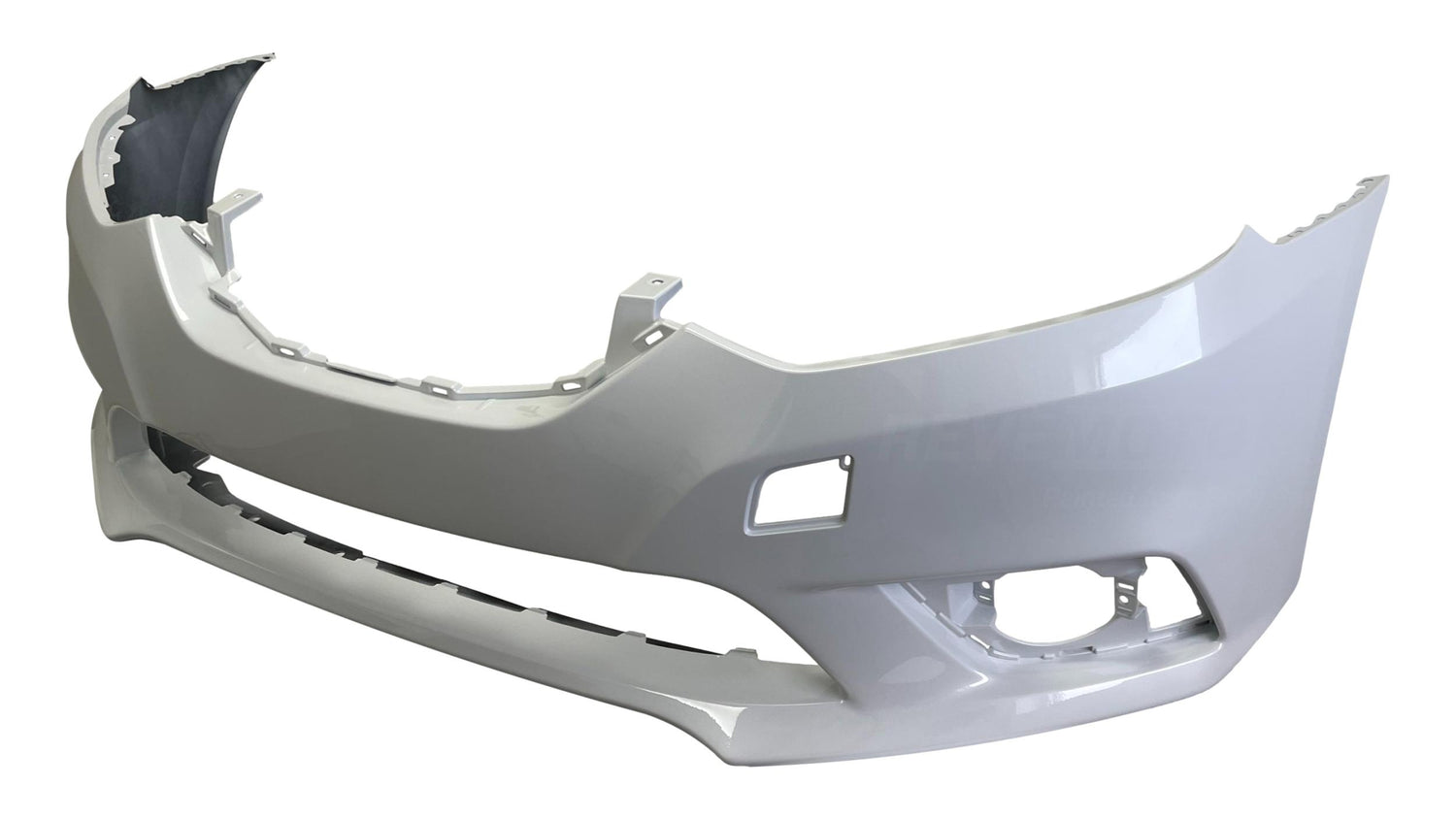 25812 - 2016-2019 Nissan Sentra Front Bumper Painted (Except Nismo Model) Visual Pearl (QAC) 620223YU1J NI1000313