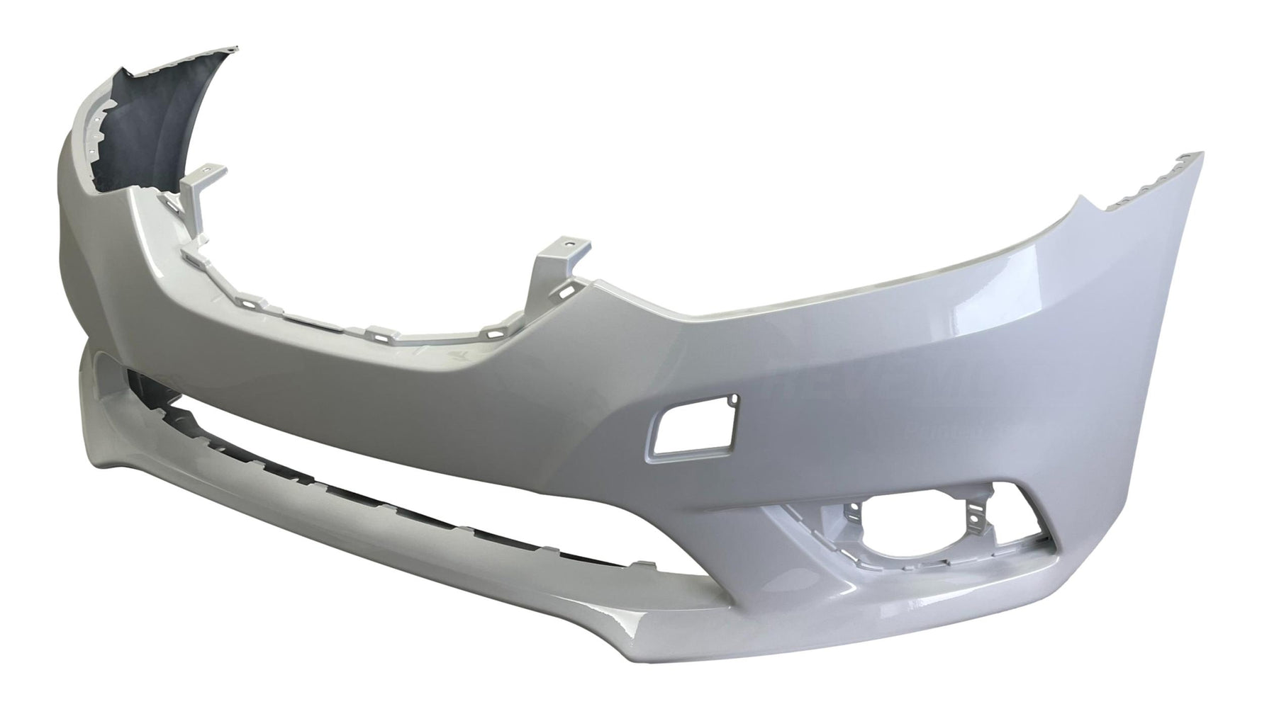 25812 - 2016-2019 Nissan Sentra Front Bumper Painted (Except Nismo Model) Visual Pearl (QAC) 620223YU1J NI1000313