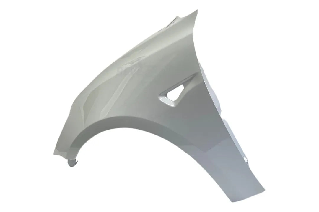25848 Painted Fender for 2017-2023 Tesla Model 3 White Water Pearl (PPSW) Left, Driver-Side 1081401E0D 1081400E0C ReveMoto Painted Auto Body Parts Replacement