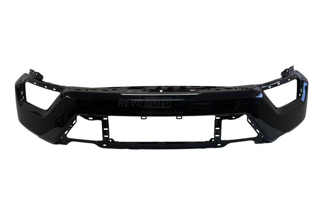 Painted Front Bumper Cover for 2021-2023 Ford F150 (w/o Park Sensors) Agate Black Metallic (UM) ML3Z17757BPTM
