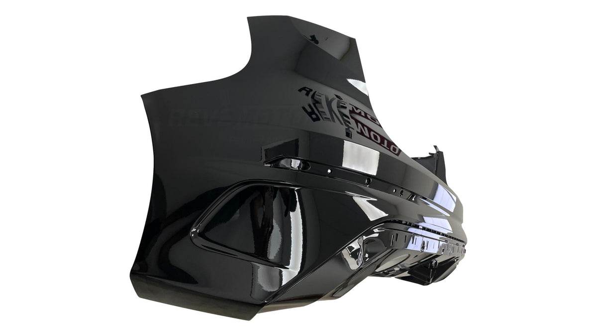 25923 - 2016-2018 Ford Focus Rear Bumper Painted (RS Model) Absolute Black (G1) G1EZ17906AA