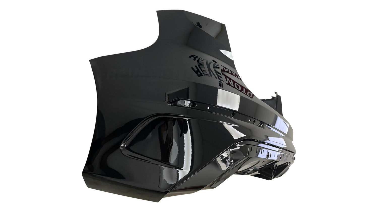 25923 - 2016-2018 Ford Focus Rear Bumper Painted (RS Model) Absolute Black (G1) G1EZ17906AA