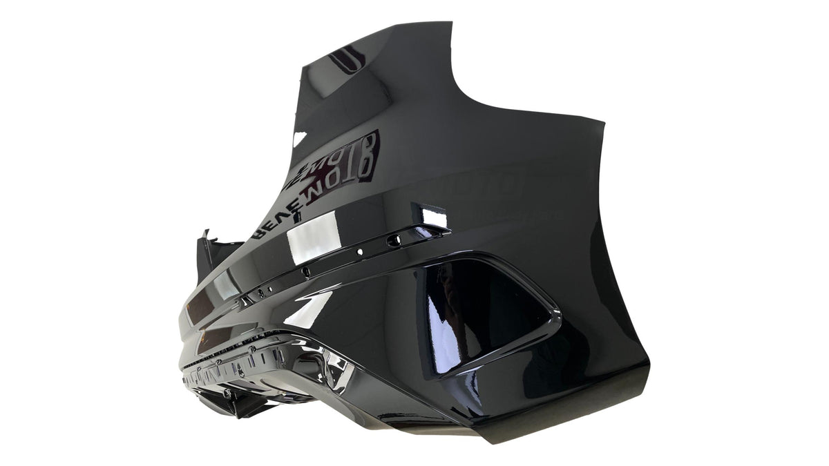 25923 - 2016-2018 Ford Focus Rear Bumper Painted (RS Model) Absolute Black (G1) G1EZ17906AA