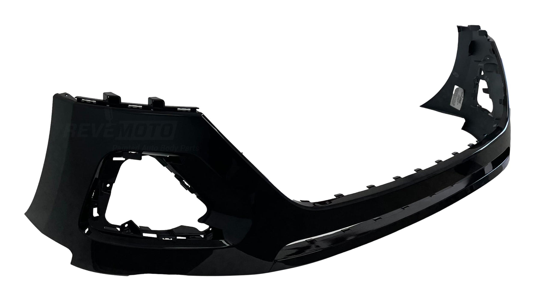 25997 - 2018-2021 Ford Expedition Front Bumper Painted (Upper Cover | WITHOUT: Auto Park Holes) Agate Black Metallic (UM) JL1Z17D957BPTM FO1000747