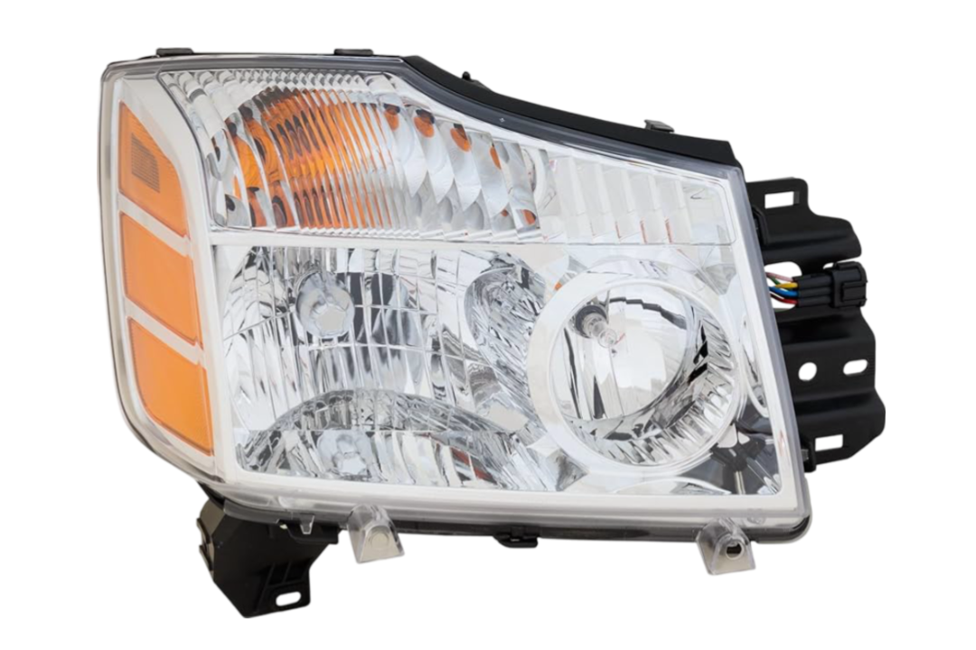 2004-2007 Nissan Armada Headlight 260107S026 NI2503154 (Right, Passenger-Side)