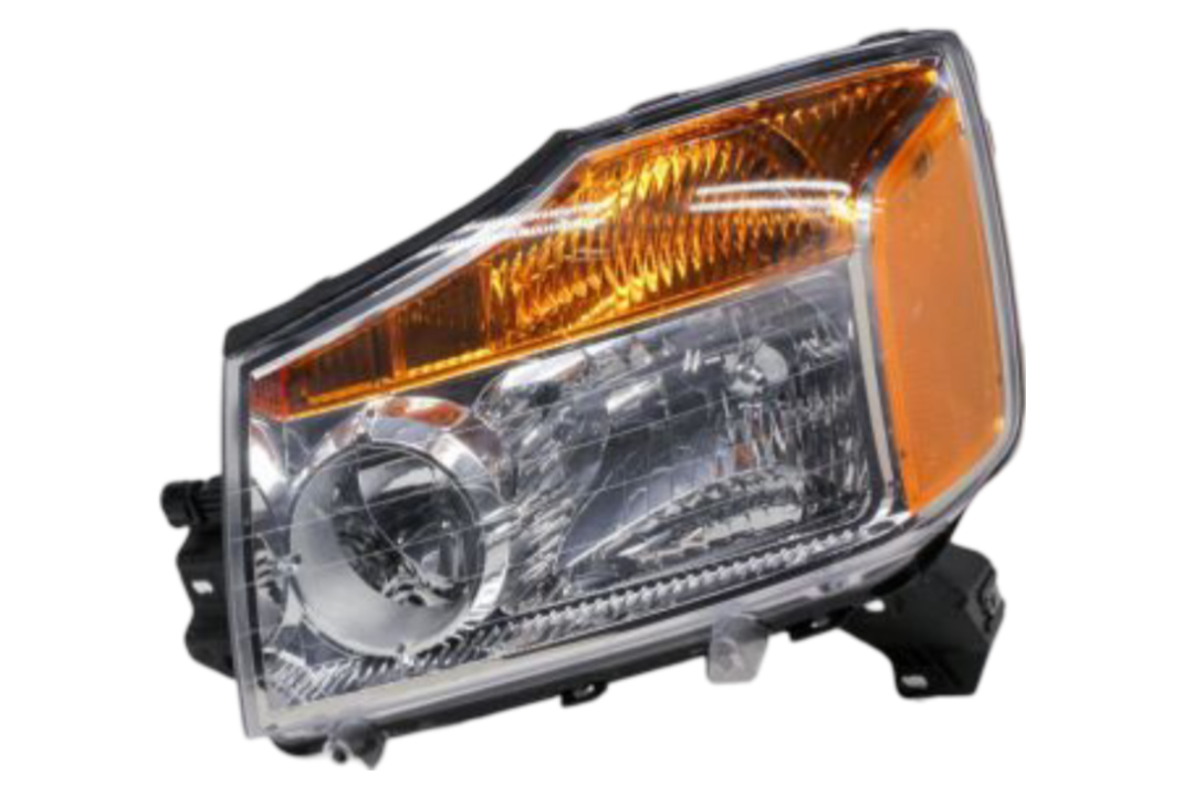2008-2015 Nissan Titan Headlight 260609FF0A NI2502168 (Left, Driver-Side) 