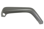 Painted Front Fender Flare for 2007-2017 Jeep Wrangler (OEM | Driver-Side) Bright Silver Metallic (PS2) 5KC87TZZAJ CH1268108