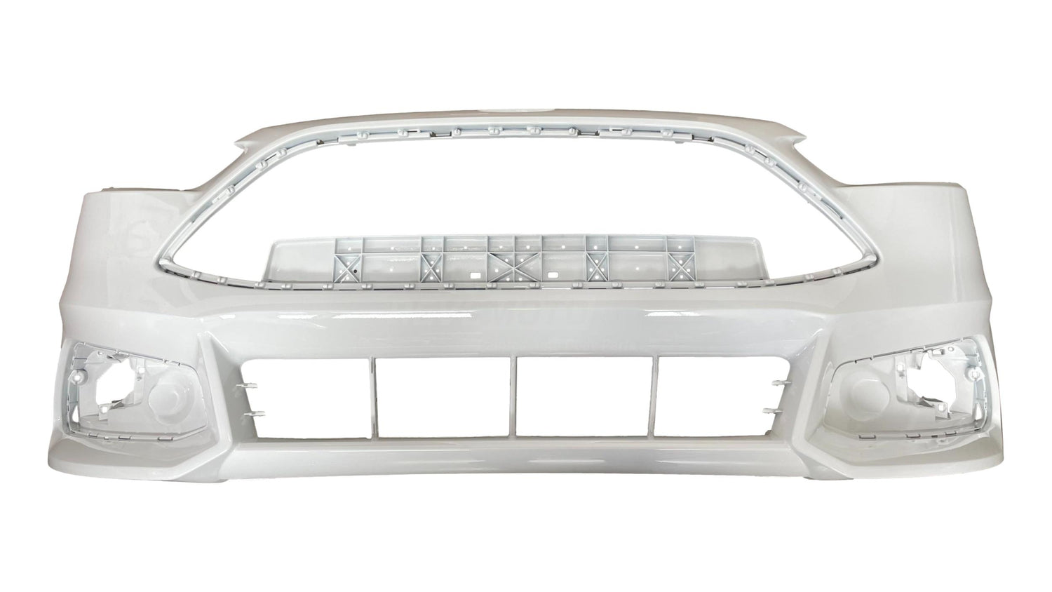 2015-2018 Ford Focus Front Bumper Painted (ST Model) Oxford White (YZ) F1EZ17757DACP ReveMoto Painted Auto Parts Replacement