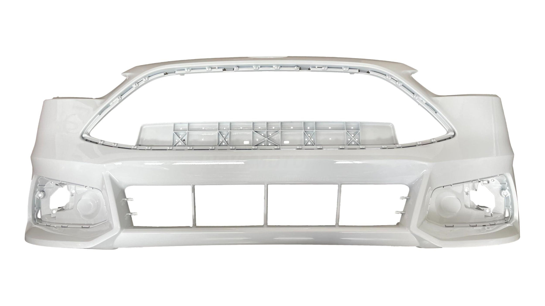 2015-2018 Ford Focus Front Bumper Painted (ST Model) Oxford White (YZ) F1EZ17757DACP ReveMoto Painted Auto Parts Replacement