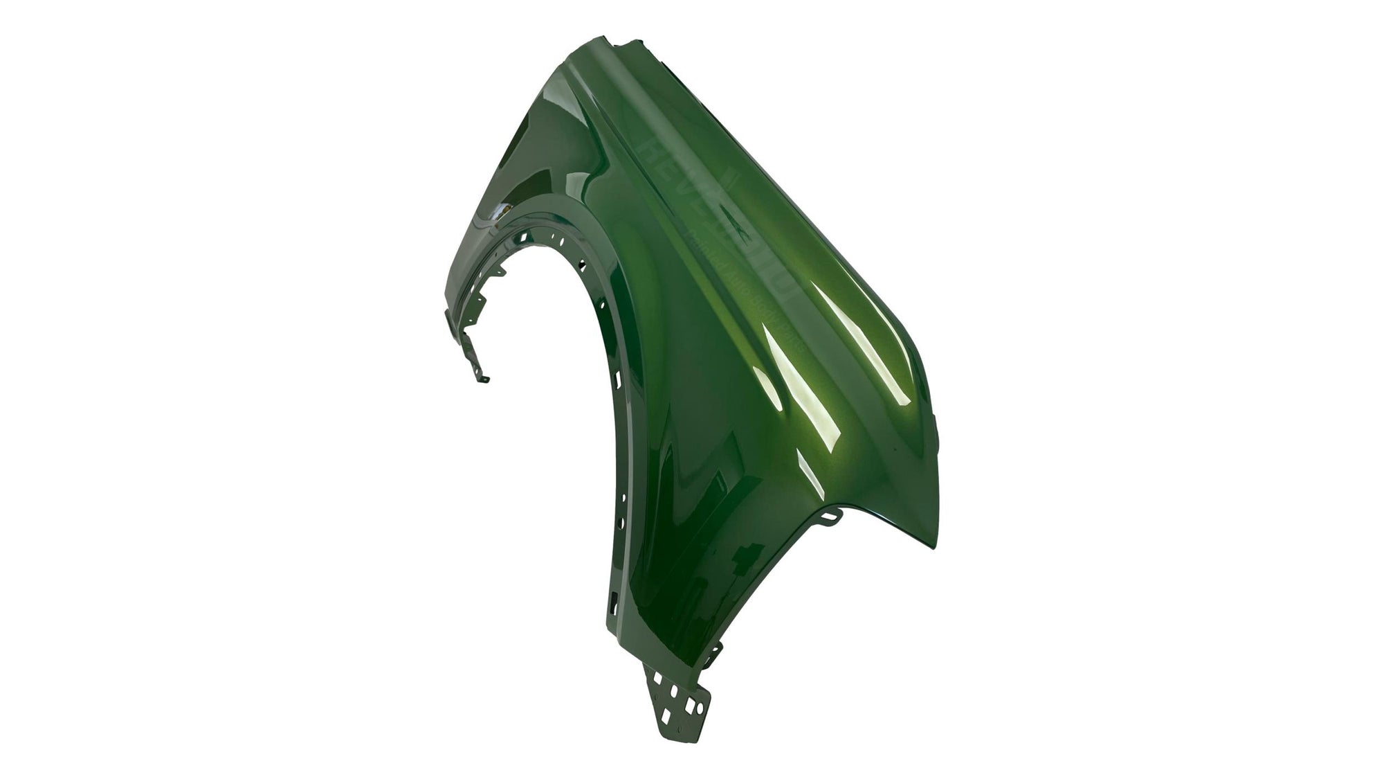 26469 - 2021-2023 Ford Bronco Fender Painted Right, Passenger-Side Eruption Green Metallic (FA) M2DZ16005A