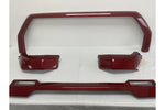 26491 - 2022-2023 Toyota Tundra Grille Surround Moldings Painted Emotional Red 2 Metallic (3U5)  531110C901