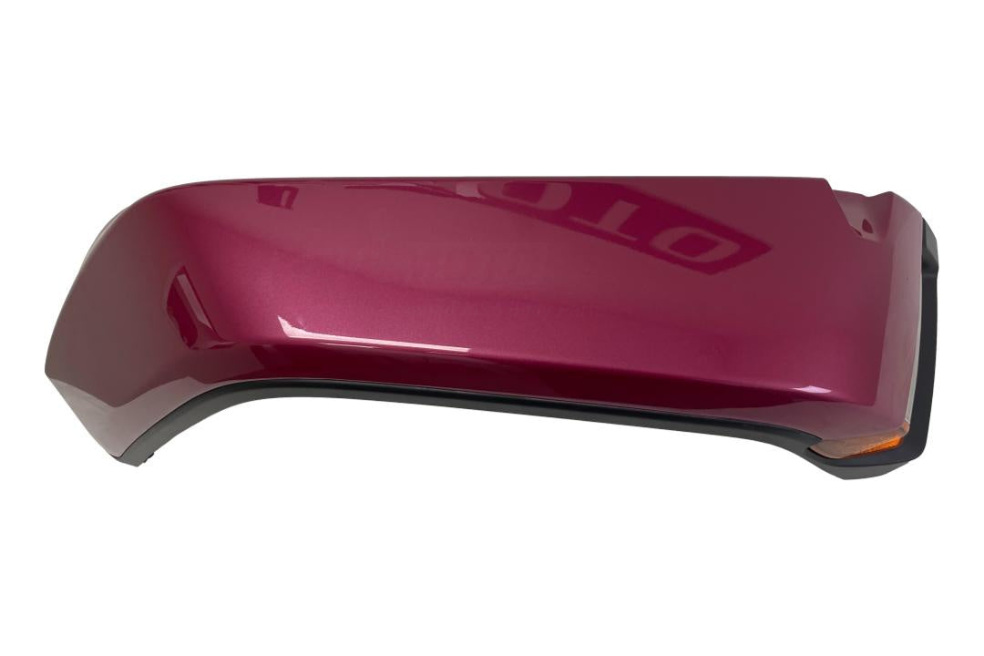 2018-2024 Jeep Wrangler Front Fender Flare Painted (Off-Road Tires; WITH: LED Lamps | Passenger-Side) Furious Fuchsia Pearl (PHP) 6CE82TZZAH