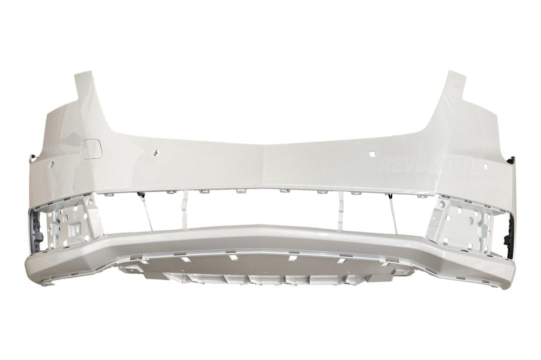 26712A - 2018-2019 Cadillac XTS Front Bumper Painted Abalone White Pearl (WA140X) 84598130