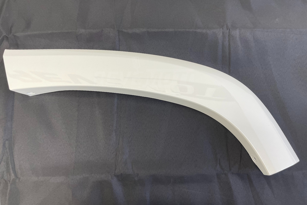 27070A Painted Rear Fender Flare for 2010-2023 Toyota 4Runner (Door Attached | Limited/Nightshade Edition Models) Blizzard Pearl/White Crystal Shine Mica (070) 757423590211