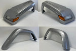27156 - Painted Fender Flare for 2007-2018 Jeep Wrangler (Set of 4 | (Standard for JL Models) *****FULLY PAINTED*** Billet Silver Metallic (PSC) 6AD71RXFAH