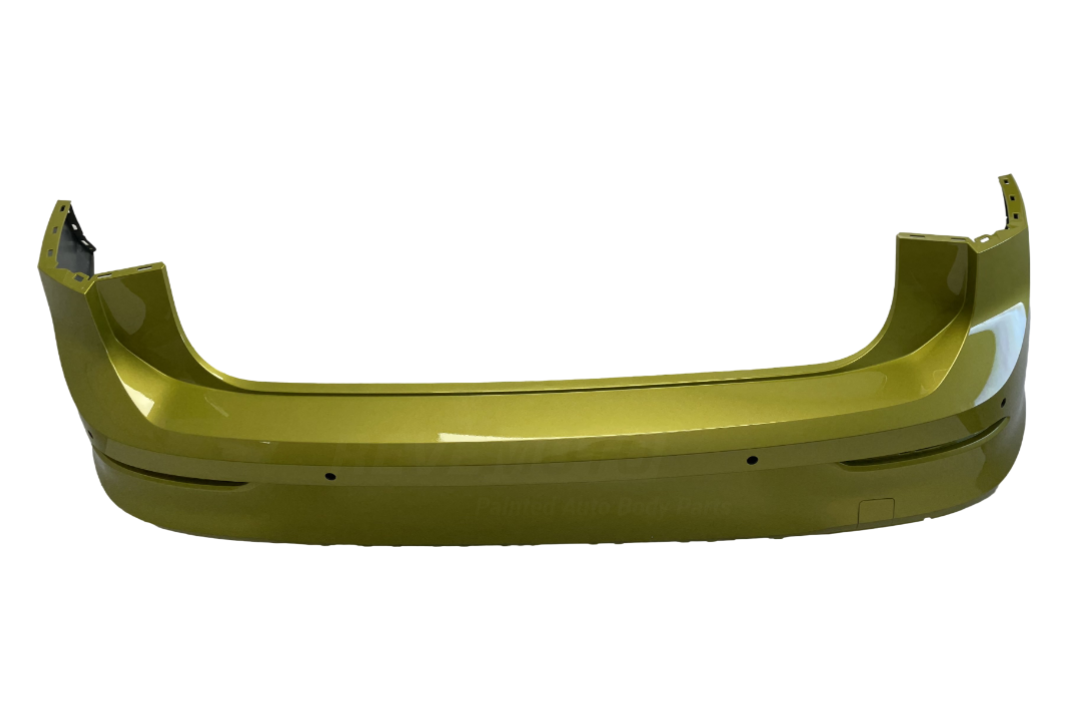 Painted Rear Bumper Cover for 2022-2023 Volkswagen GTI (OEM) Limonengelb Metallic (LL1W) 5H6807417SGRU