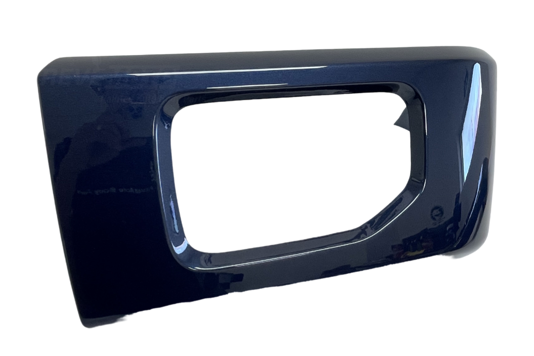 28060 - 2015-2017 Ford F150 Front Bumper End Cap Painted Left, Driver-Side Blue Jeans Metallic (N1) FO1004118 FL3Z17K833APTM ReveMoto Painted Auto Parts Replacement