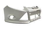 28491 - 2012-2014 Ford Focus Front Bumper Painted (Sedan/Hatchback) White Platinum Pearl (UG) BM5Z17D957CAPTM FO1000664
