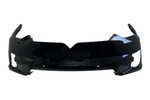  Painted Front Bumper for 2015-2021 Tesla Model X (For Vehicles Manufactured ON or AFTER April 3, 2018( Obsidian Black Metallic (PMBL) - Part Number 1091879S0A