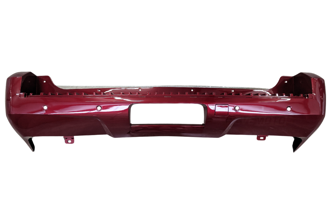 2007-2014 GMC Yukon Rear Bumper Painted (SLE SLT Models) Red Jewel Tintcoat Metallic (WA301N) 20951794 GM1100785