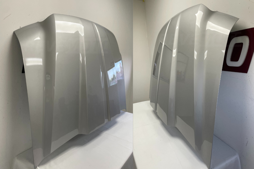 31724 Painted Cow Induction Hood for 2000-2007 Ford F250 Silver Metallic (Z3) EFXFSD99V1