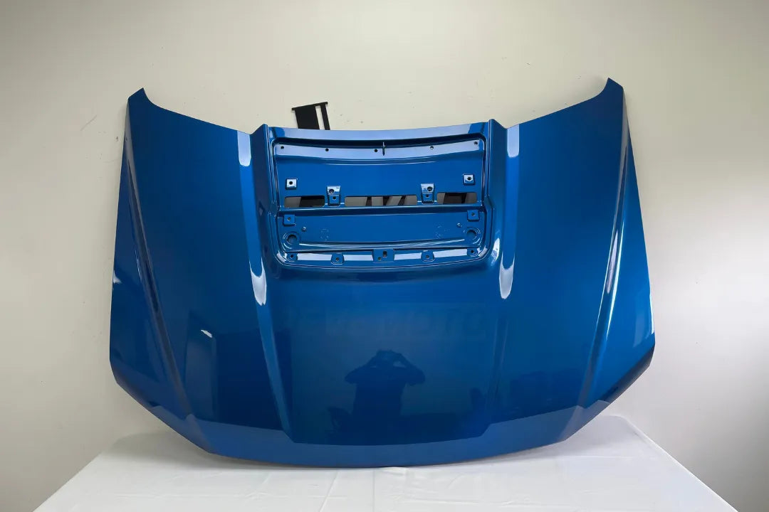 32219 - 2017-2020 Ford F150 Raptor Hood Painted (OEM) Velocity Blue Metallic (E7) HL3Z16612A