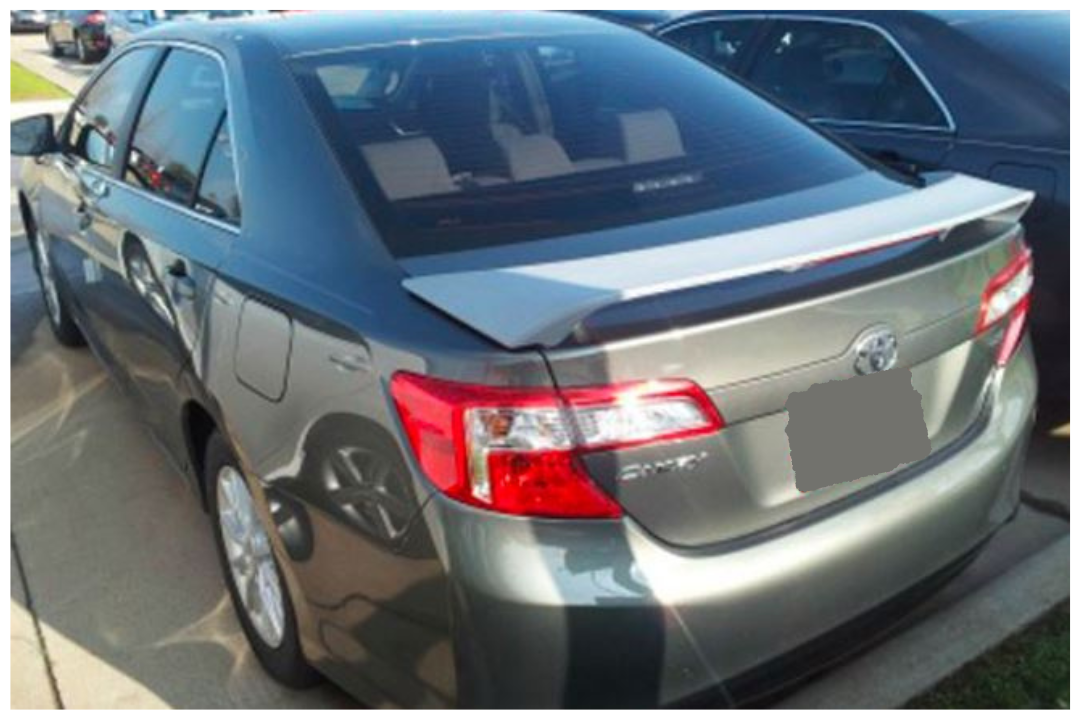 2013 Toyota Camry : Spoiler Painted