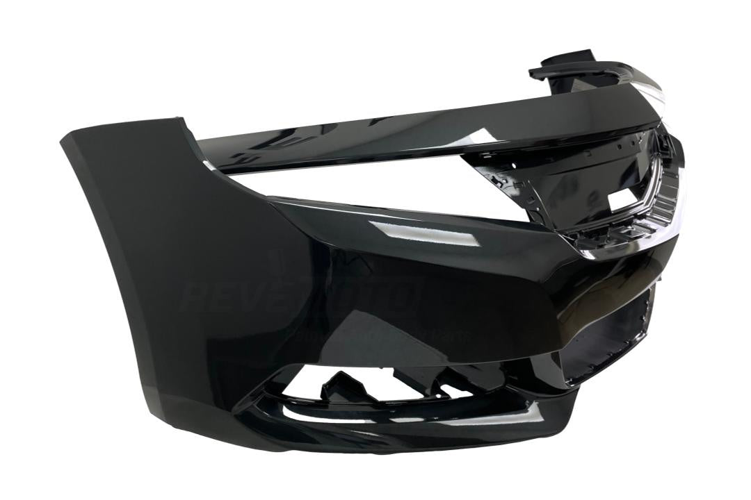 2014-2019 Chevrolet Impala Front Bumper Painted (New Body Style | WITH: Active Shutter | WITHOUT: Adaptive Cruise) Cruise Ashen Gray Metallic (WA810T) 22990032 GM1000946