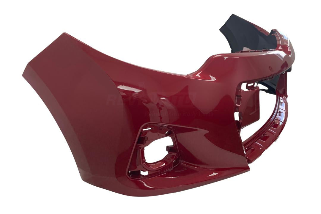 2014-2016 Toyota Corolla Front Bumper Painted (WITH: Sport Bumper, Chrome Grille Molding) Barcelona Red Mica Metallic (3R3) 5211903906