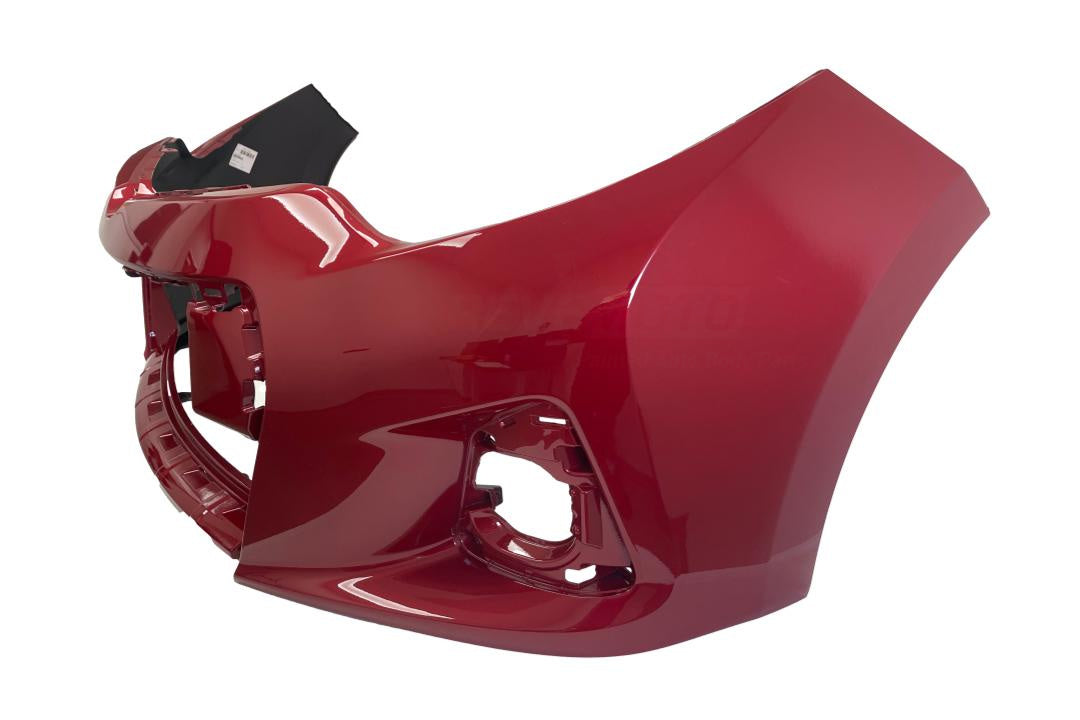 2014-2016 Toyota Corolla Front Bumper Painted (WITH: Sport Bumper, Chrome Grille Molding) Barcelona Red Mica Metallic (3R3) 5211903906