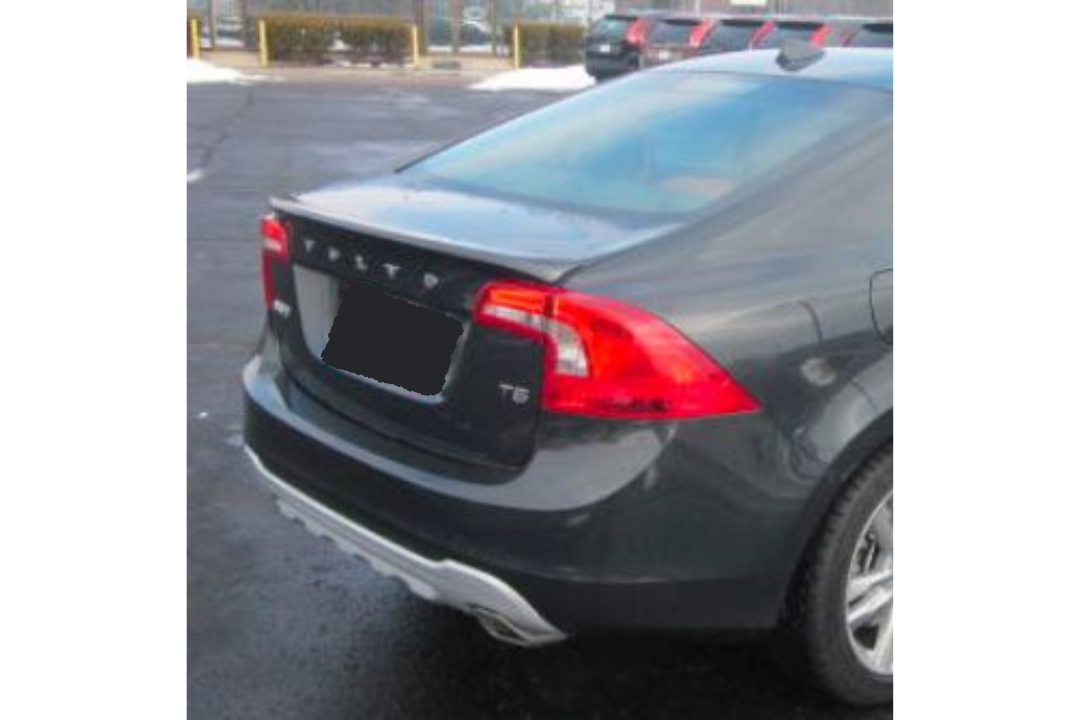 2011-2018 Volvo S60 Spoiler Painted ABS375