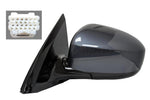 2013-2016 Nissan Pathfinder Side View Mirror Painted Dark Slate Metallic (K50) / S, SV Model / Left, Driver-side 963023KA9A NI1320242