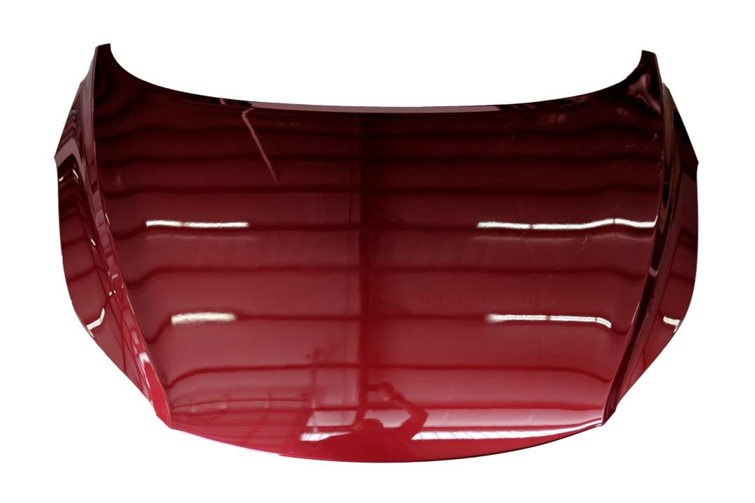 2011-2016 Hyundai Elantra Hood Painted (Sedan) Sparkling Ruby Metallic (T4) 664003X000 HY1230150