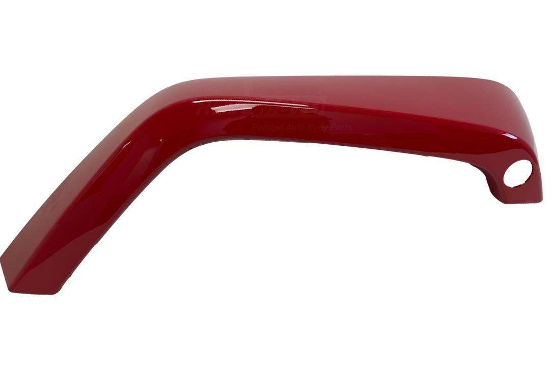 Painted Front Fender Flare for 2007-2018 Jeep Wrangler ( Aftermarket | Passenger-Side) Flame Red (PR4) 5KC86TZZAJ