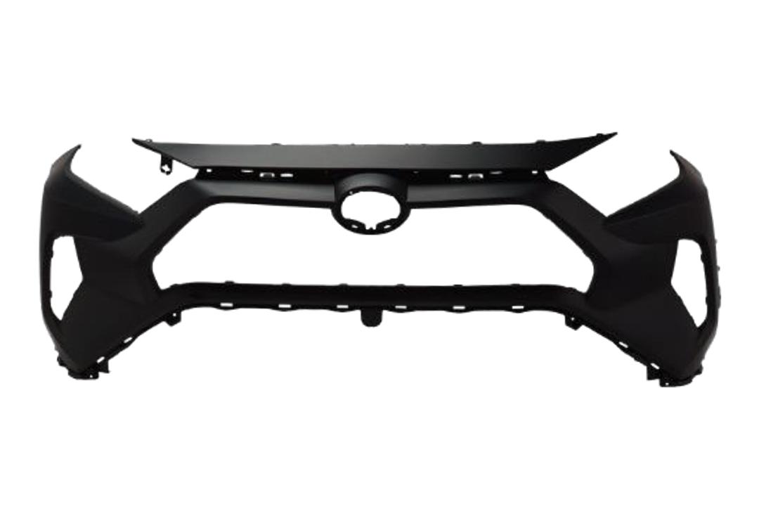 2019-2023 Toyota RAV4 Front Bumper Painted (WITHOUT: Park Assist Sensor Holes) 521190R919_TO1000449