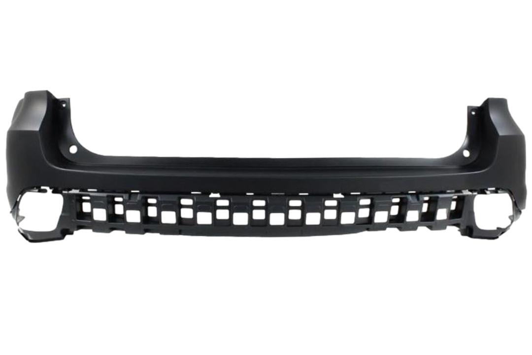 2014-2019 Toyota Highlander Rear Bumper Painted (Upper Cover | WITHOUT: Park Assist Sensor Holes) 521590E911 TO1114100