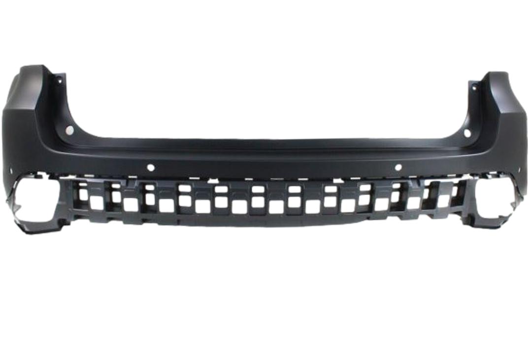 2014-2016 Toyota Highlander Rear Bumper Painted (Upper Cover | WITH: Park Assist Sensor Holes) 521590E912 TO1114101