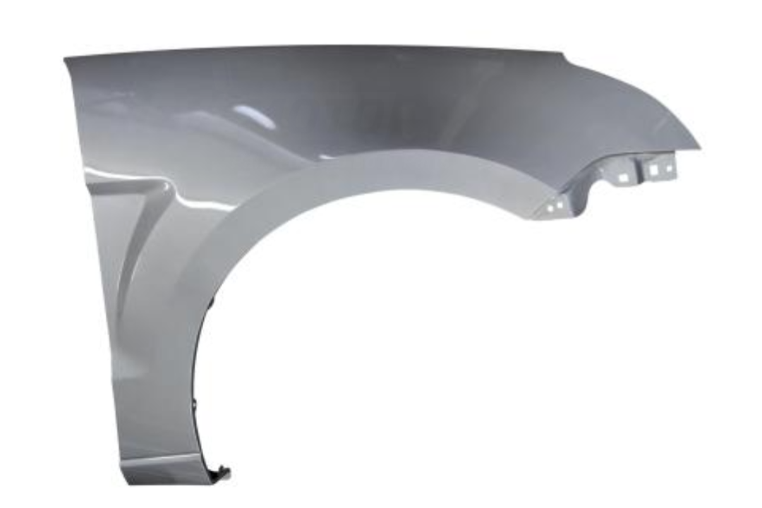 6004 - 2008-2011-Ford-Focus-Fender-Painted WITHOUT-Grille-Hole Right, Passenger-Side Brilliant Silver Metallic (UI) 8S4Z16005A FO1241267