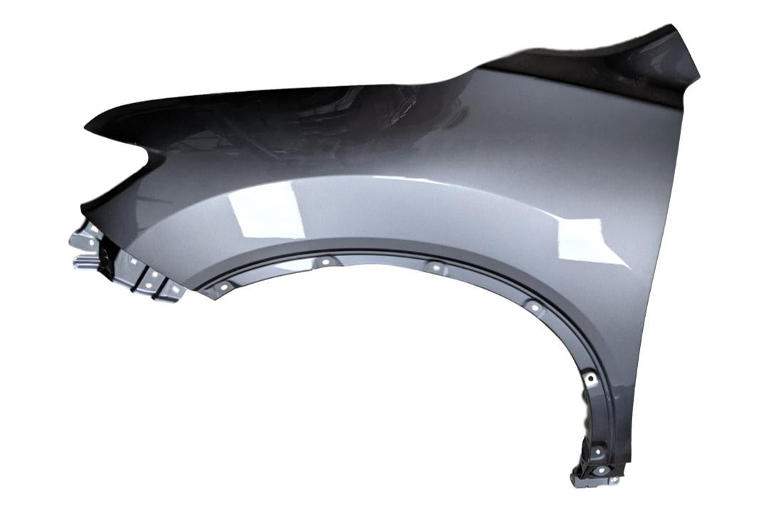 2009-2014 Nissan Rogue Fender Painted Gun Metallic (KAD) 631016FL0A (Left, Driver Side) NI1240212 ReveMoto Replacement Painted Auto Parts