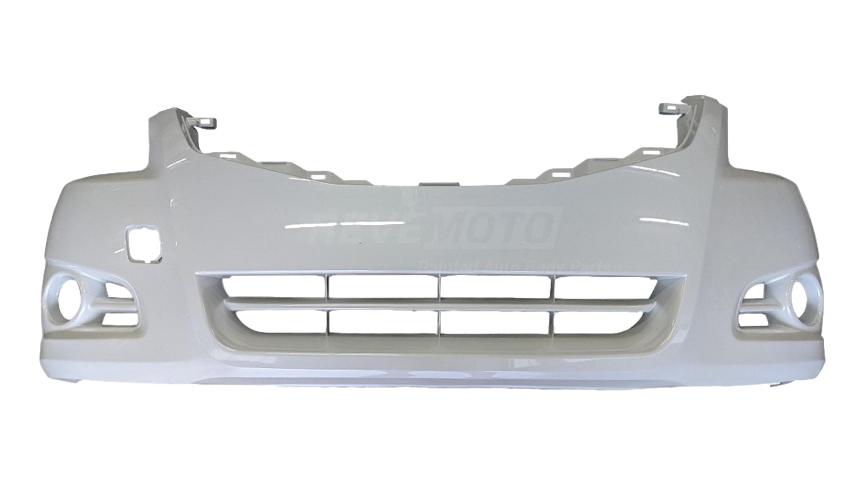 2010-2012 Nissan Altima Front Bumper Painted (Sedan/Hybrid) Satin White Pearl (QX3) 62022ZX00H NI1000268 ReveMoto Painted Auto Parts Replacement