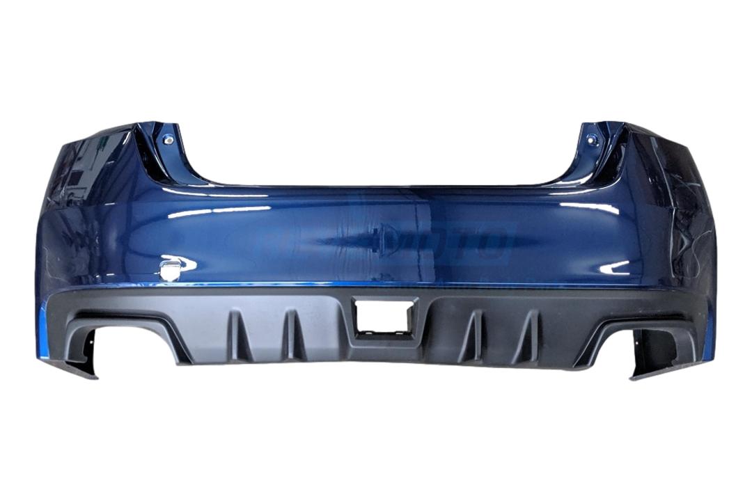2015-2021 Subaru WRX STI Rear Bumper Painted Galaxy Blue Metallic E8H 57704VA022 SU1100173 ReveMoto Painted Auto Parts Replacement