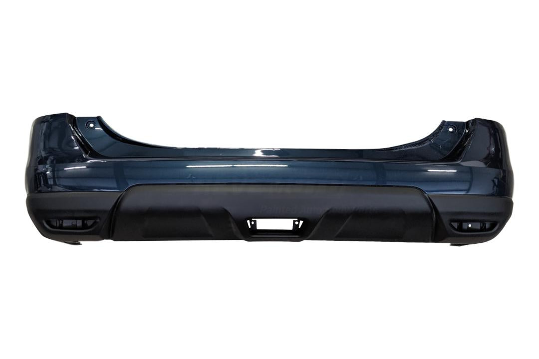 2014-2016 Nissan Rogue Rear Bumper Painted Medium Blue Metallic (RBG) 850229TA0H NI1100295