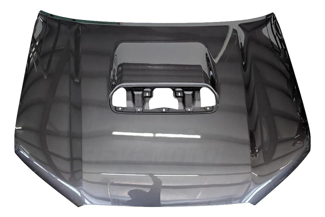 2010-2023 Toyota 4Runner Painted Hood and Scoop Conversion Kit Magnetic Gray Metallic (1G3) 5330135210 TO1230218