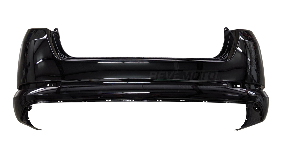 7679 - 2011-2013 Kia Optima Rear Bumper Painted (US Built; EX/LX Models) Ebony Black (EB) 866114C000 KI1100170 ReveMoto Painted Auto Parts Replacement