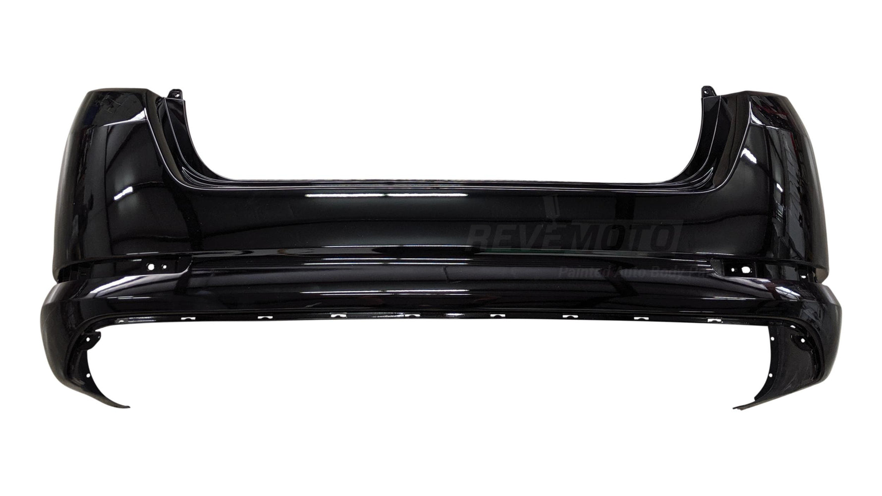 7679 - 2011-2013 Kia Optima Rear Bumper Painted (US Built; EX/LX Models) Ebony Black (EB) 866114C000 KI1100170 ReveMoto Painted Auto Parts Replacement