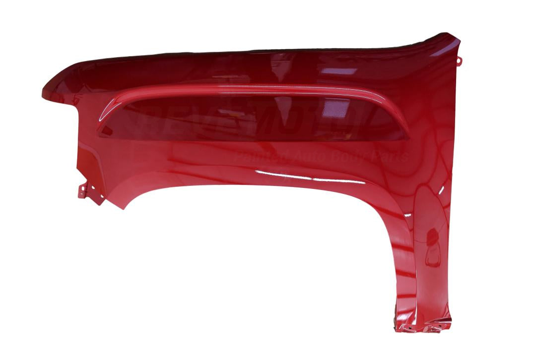 2015-2022 GMC Canyon Driver-Side Fender Painted Pull Me Over Red (WA130X) 23354492_GM1240405